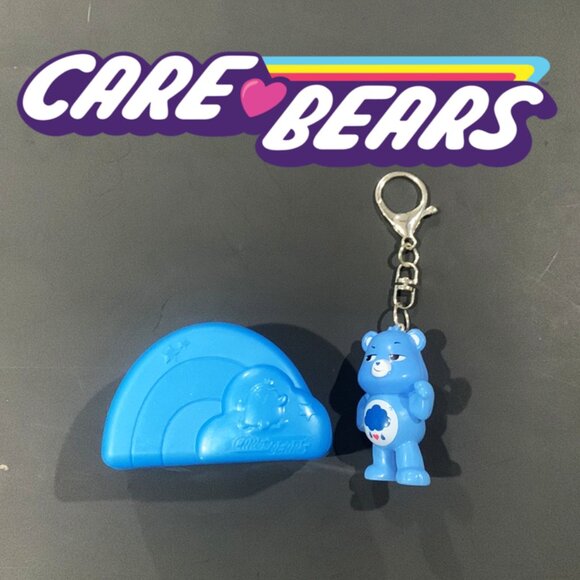 Grumpy Bear Care Bears Keychain – Moody but Lovable - Picture 1 of 8
